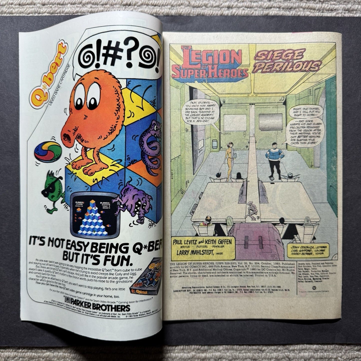 Legion Of Super-Heroes 304 - Bronze Age Dc Comics 1983