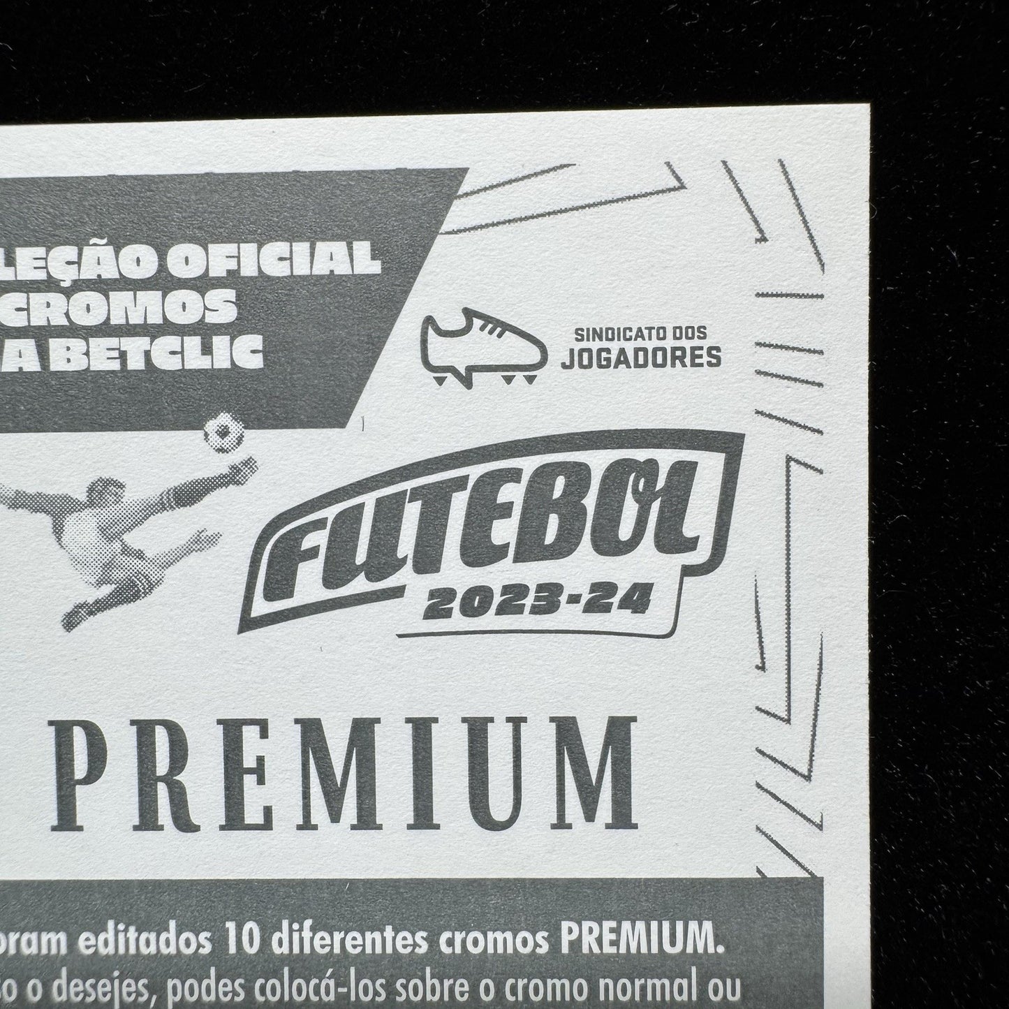 Cristiano Ronaldo 2023-24 Panini FutebolPremium Gold Sticker Al Nassr