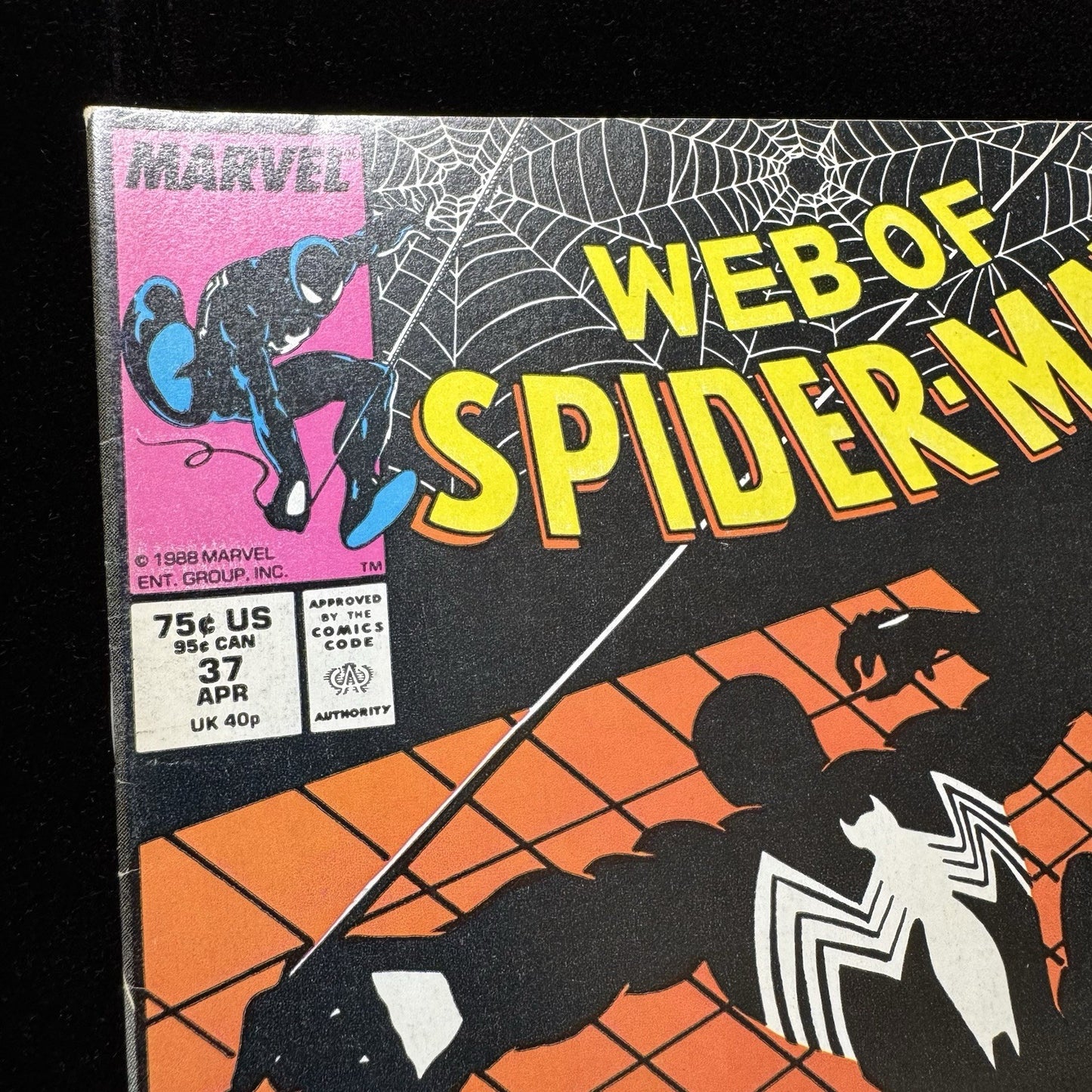 Web Of Spider-Man 37 - Copper Age Marvel Comics 1988