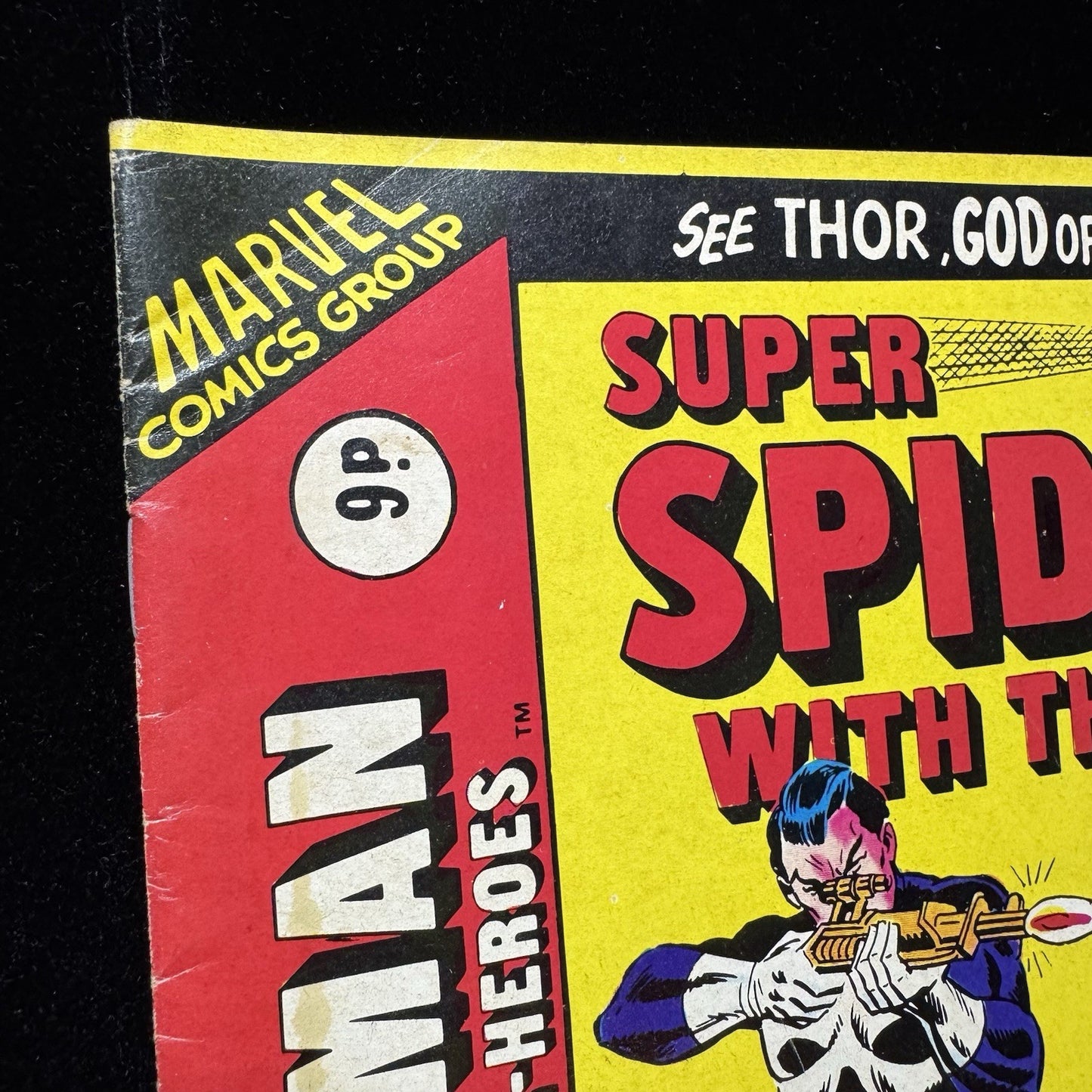 Super Spider-Man With The Super-Heroes 178 - Bronze Age Marvel Uk Comics 1976