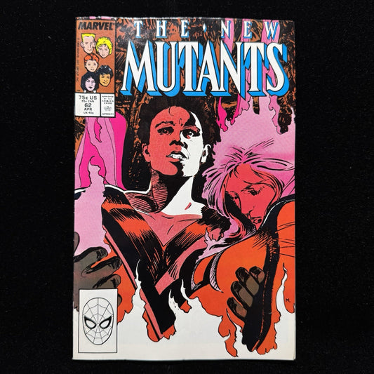 New Mutants 62 - Copper Age Marvel Comics 1988