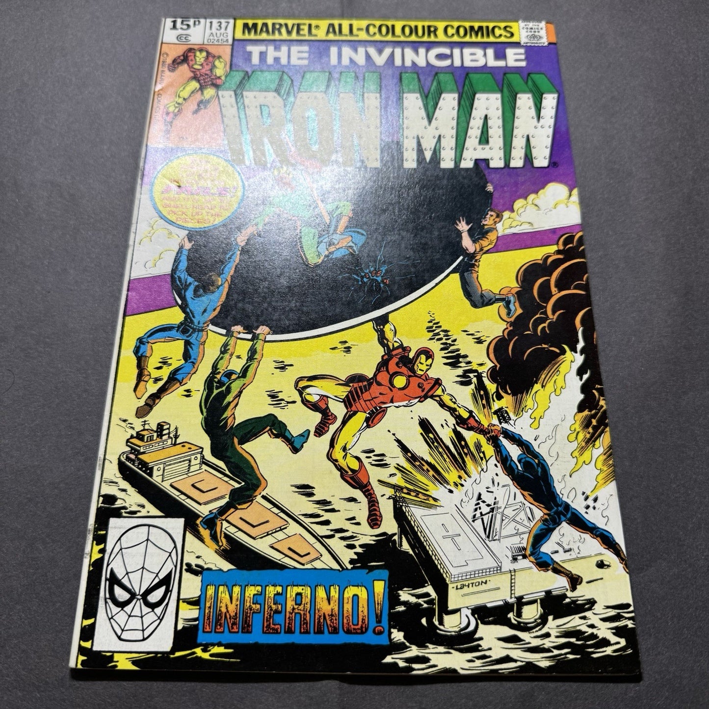 Invincible Iron Man 137/ Bronze Age Marvel Comics 1980