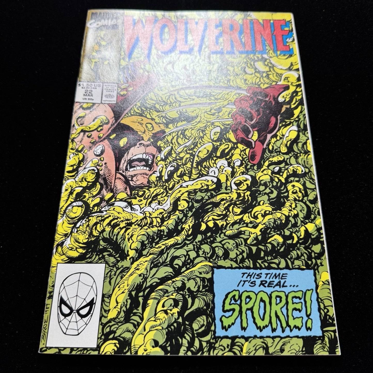 Wolverine 22 - Copper Age Marvel Comics 1990