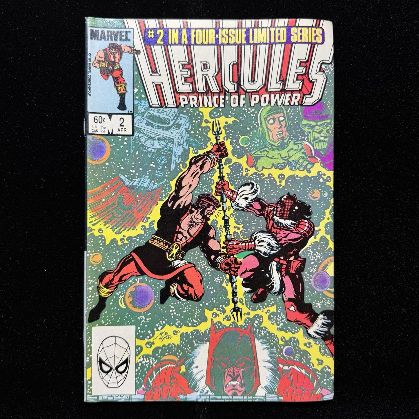 Hercules: Prince Of Power 1-4 - Full Set - Copper Age Marvel Comics 1984