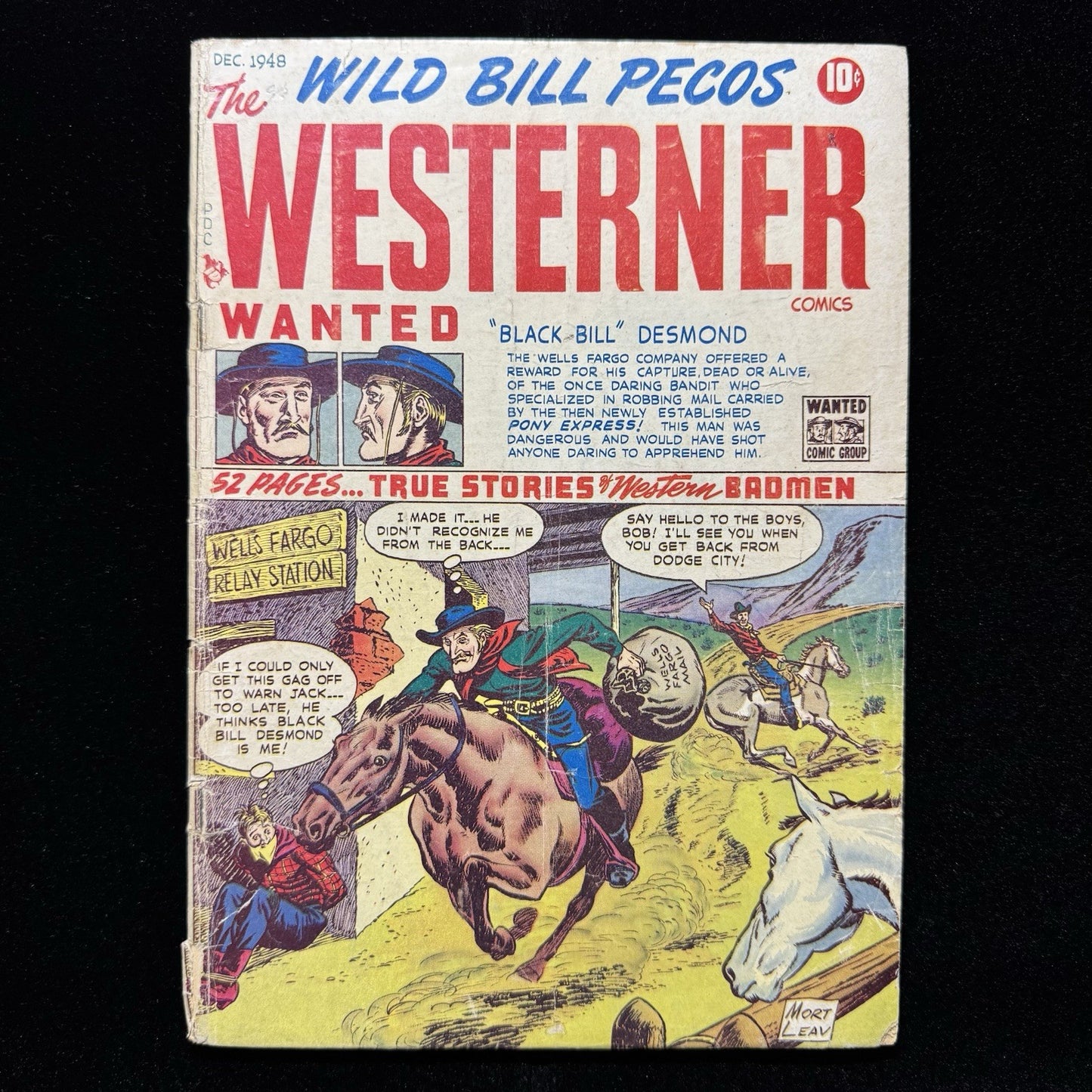Westerner 17 - Golden Age Orbit-Wanted Comics 1948