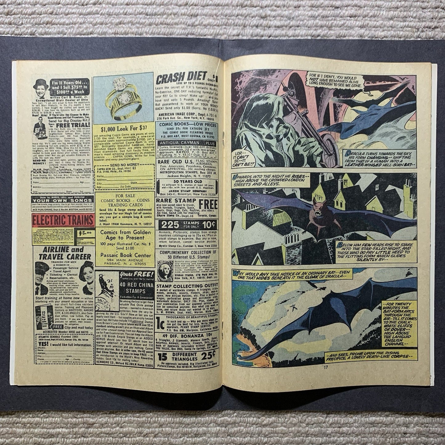 Tomb of Dracula 11/ Bronze Age marvel comics 1973