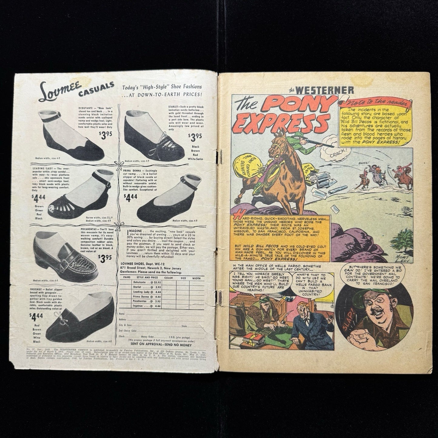 Westerner 17 - Golden Age Orbit-Wanted Comics 1948
