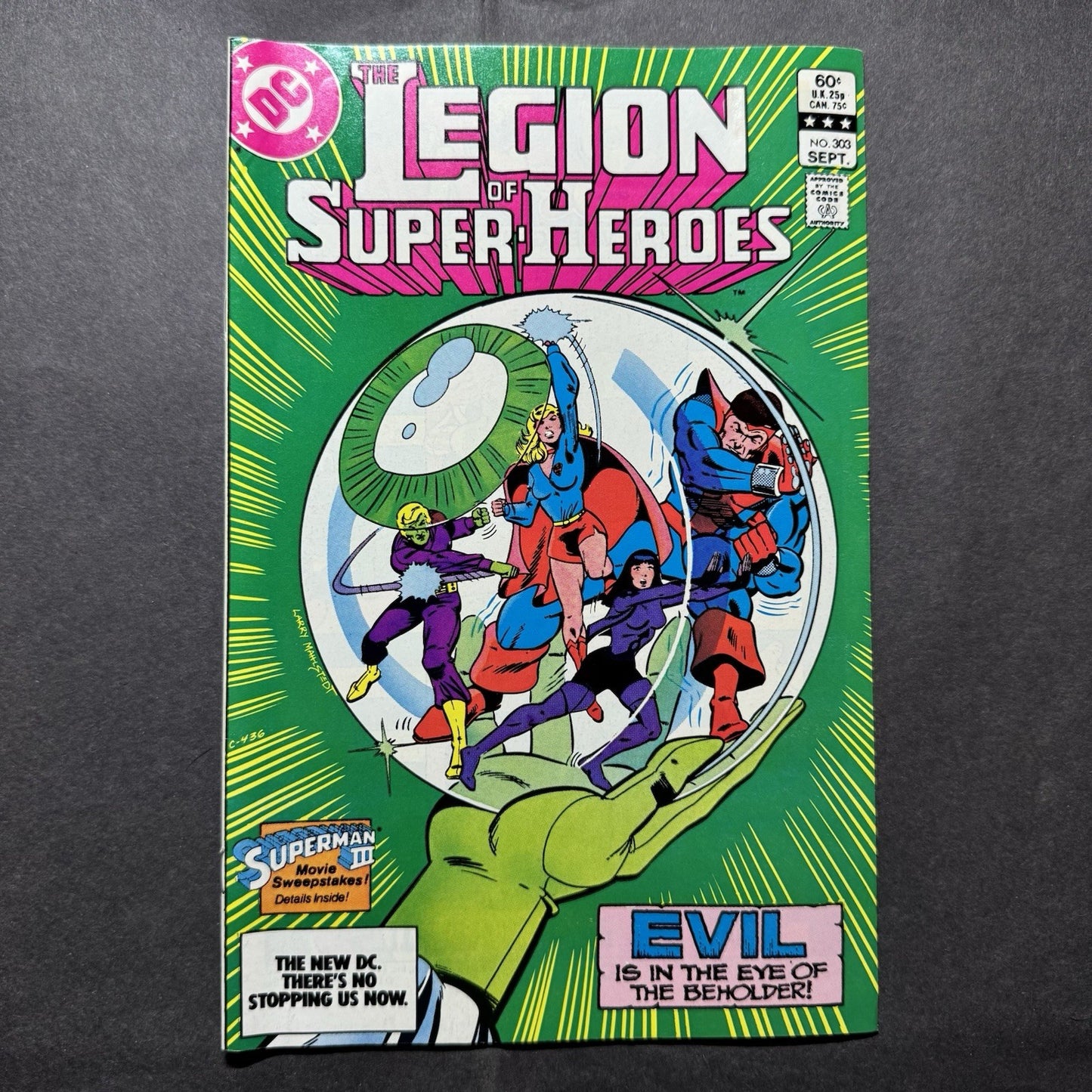 Legion Of Super-Heroes 303 - Bronze Age Dc Comics 1983