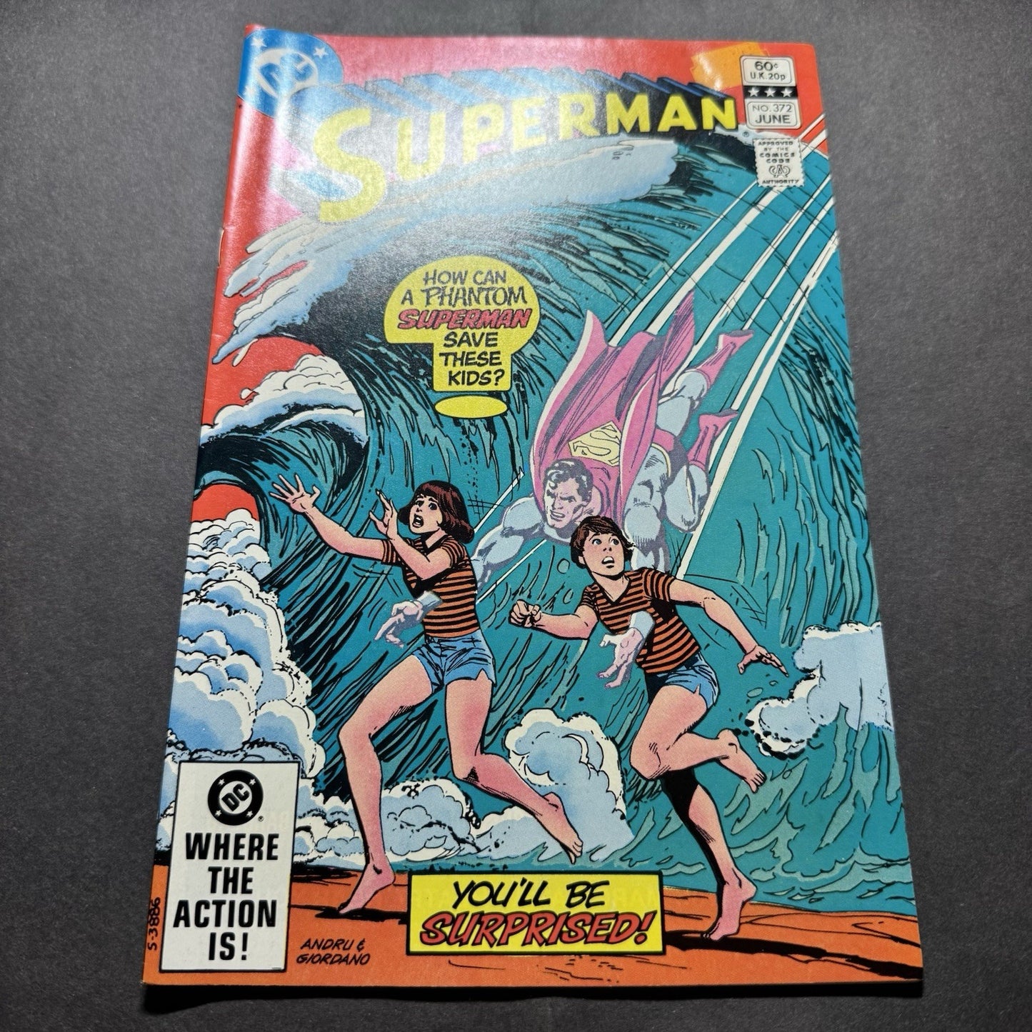 Superman 372 - Bronze Age Dc Comics 1982