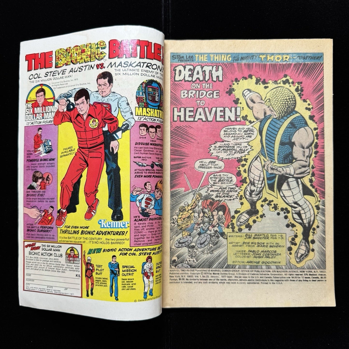 Marvel Two In One 23 - Bronze Age Marvel Comics 1977