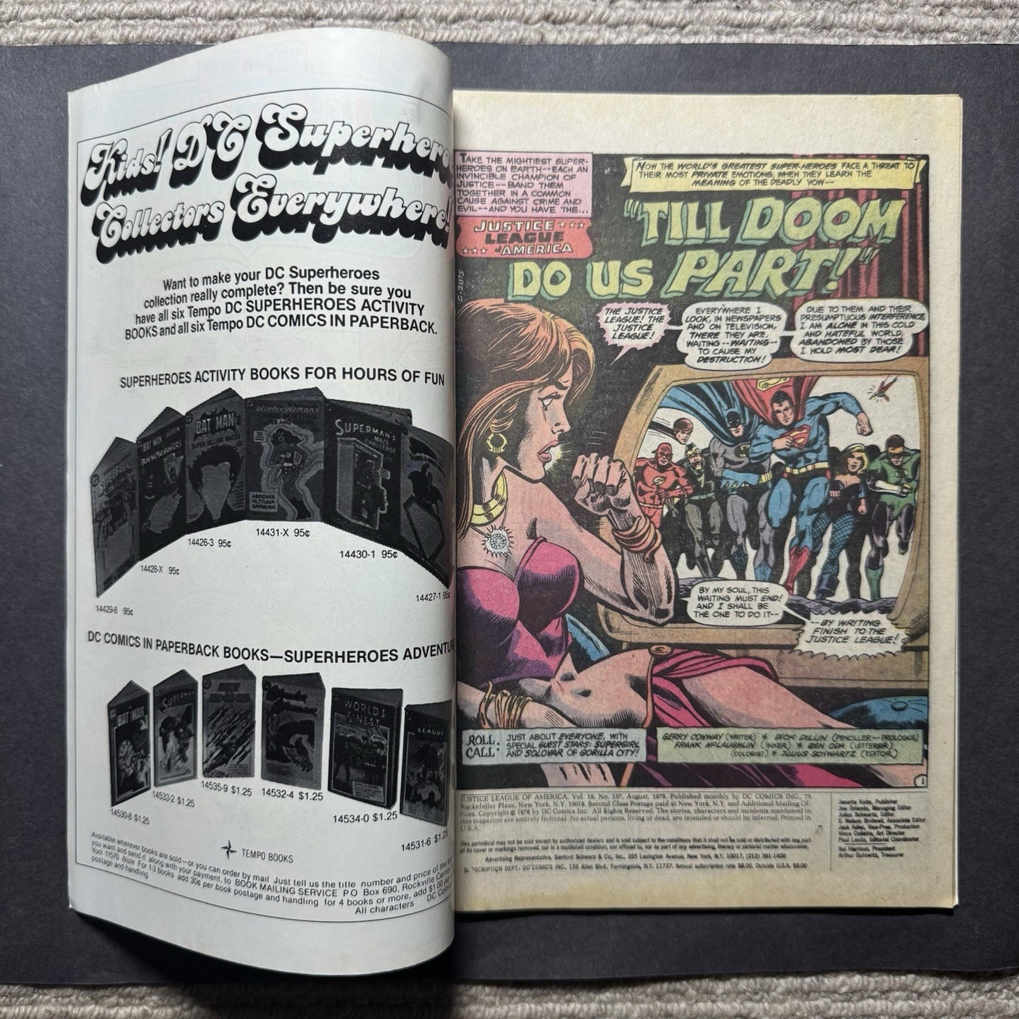 Justice League 157 - Bronze Age Dc Comics 1978