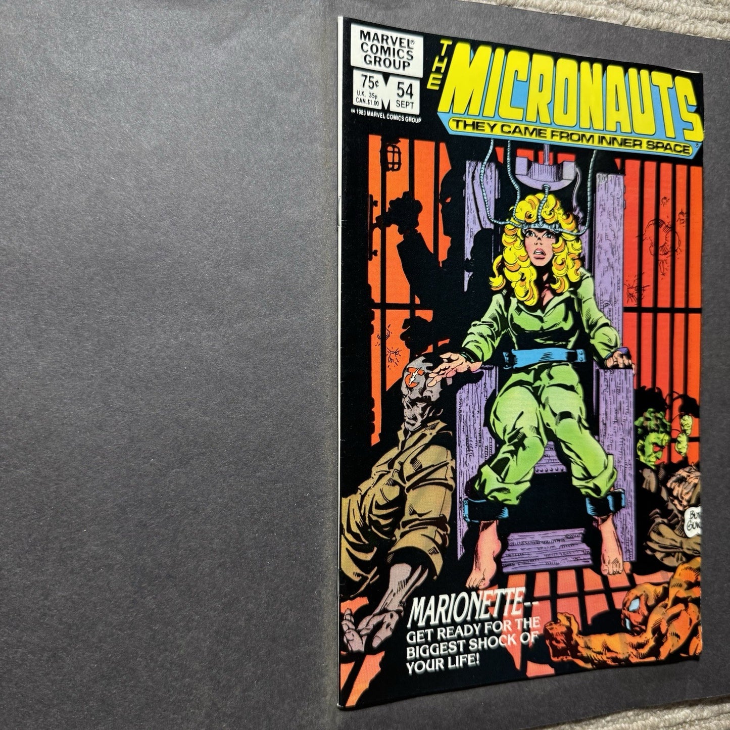 Micronauts 54 - Bronze Age Marvel Comics 1983