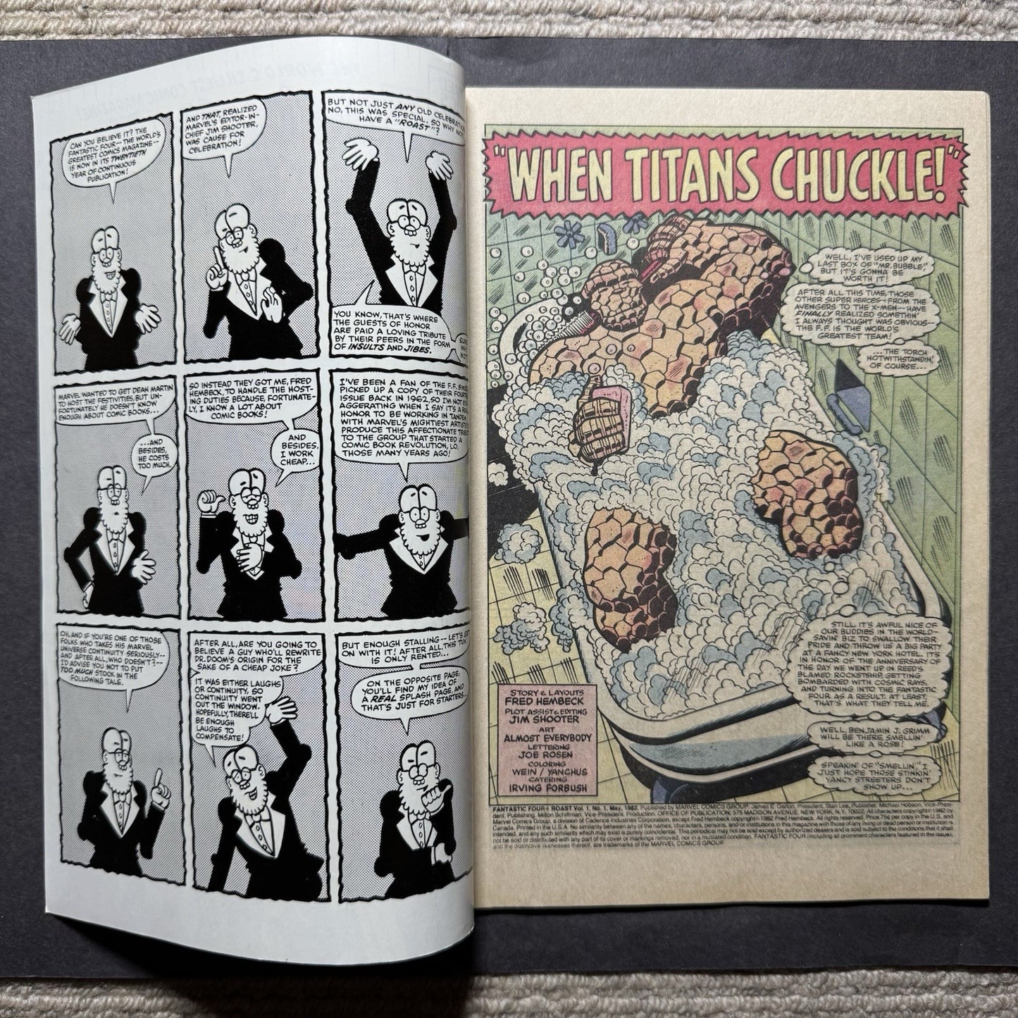Fantastic Four Roast 1 - Bronze Age Marvel Comics 1982