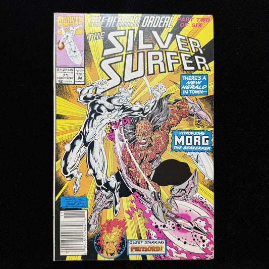 Silver Surfer 71 - Newsstand Edition - Modern Age Marvel Comics 1992