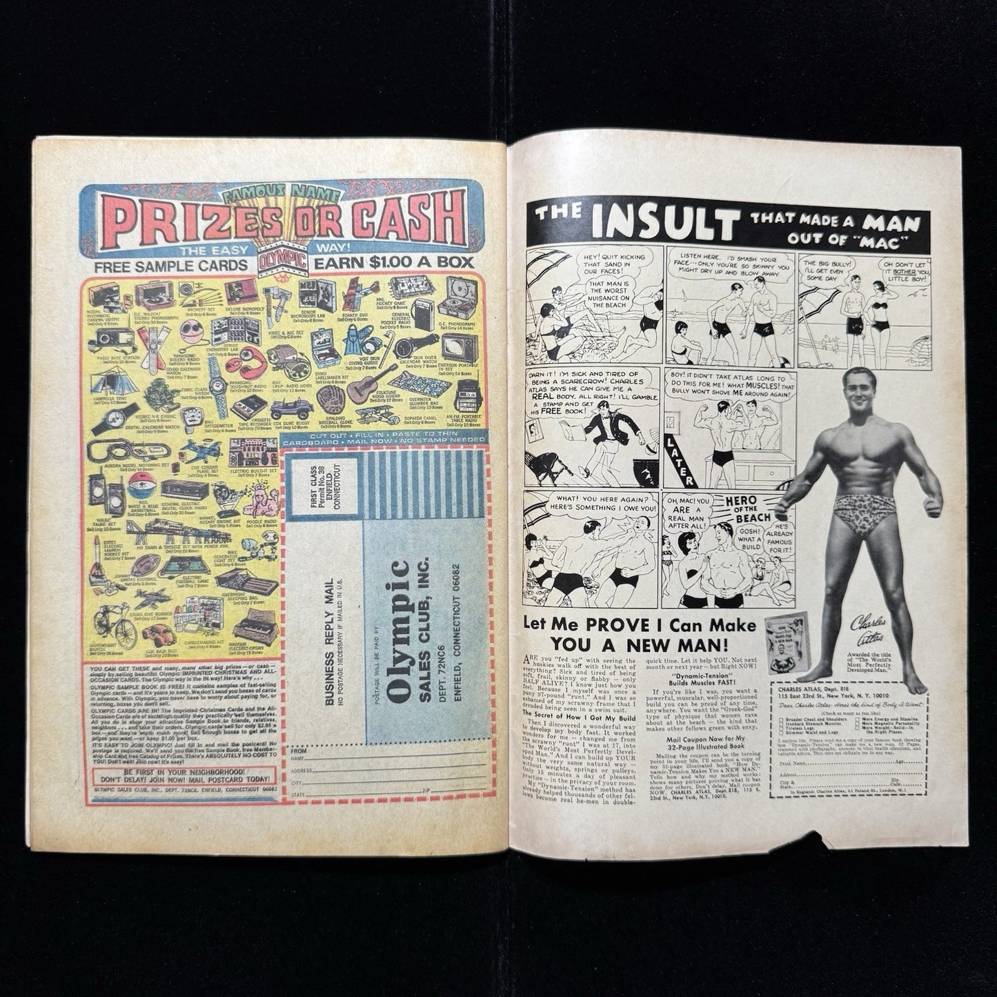 House Of Mystery 205 - Stunning Cover Horror - Bronze Age Dc Comics 1971