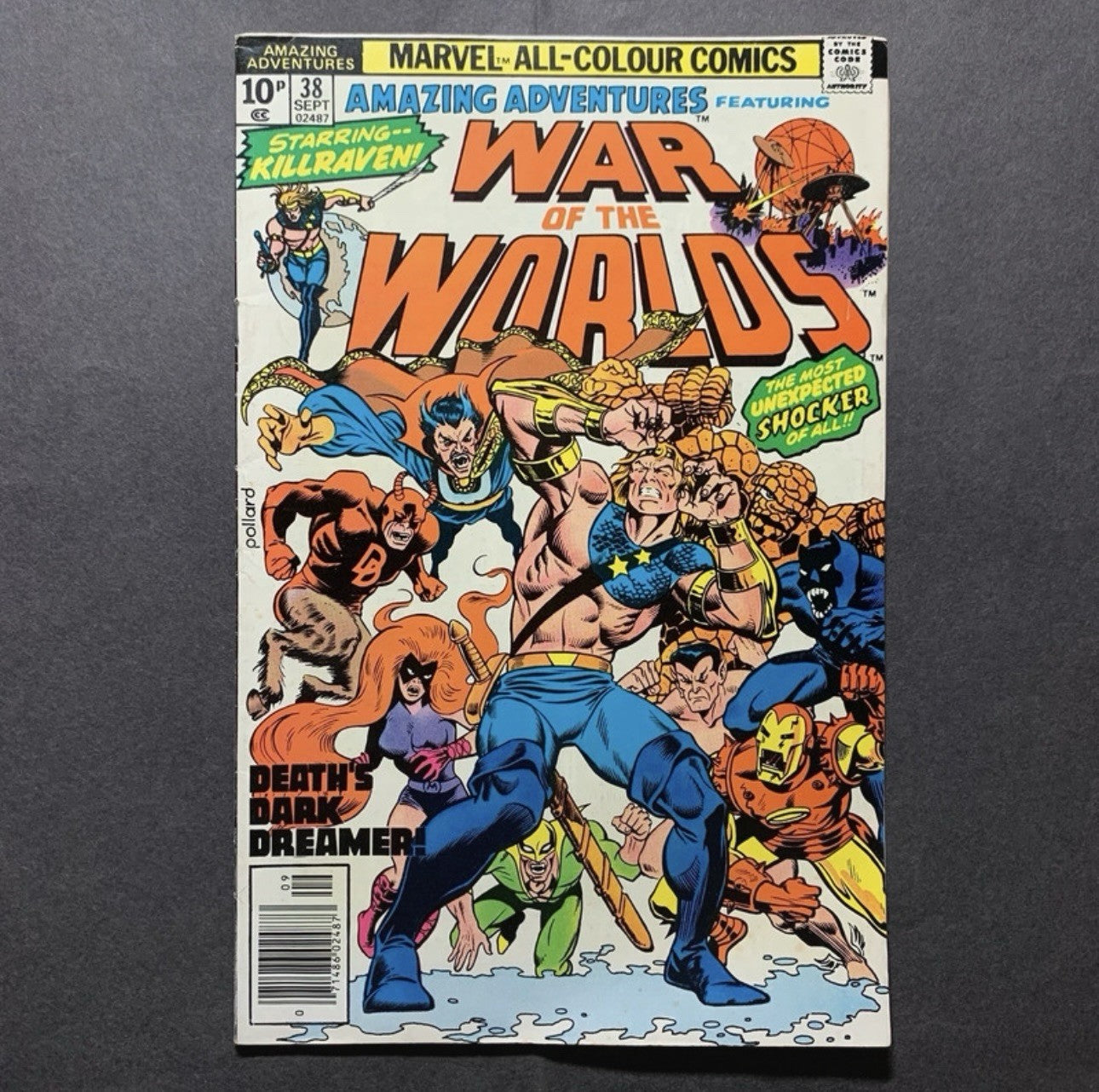 Amazing adventures 38/ Bronze Age marvel comics1976
