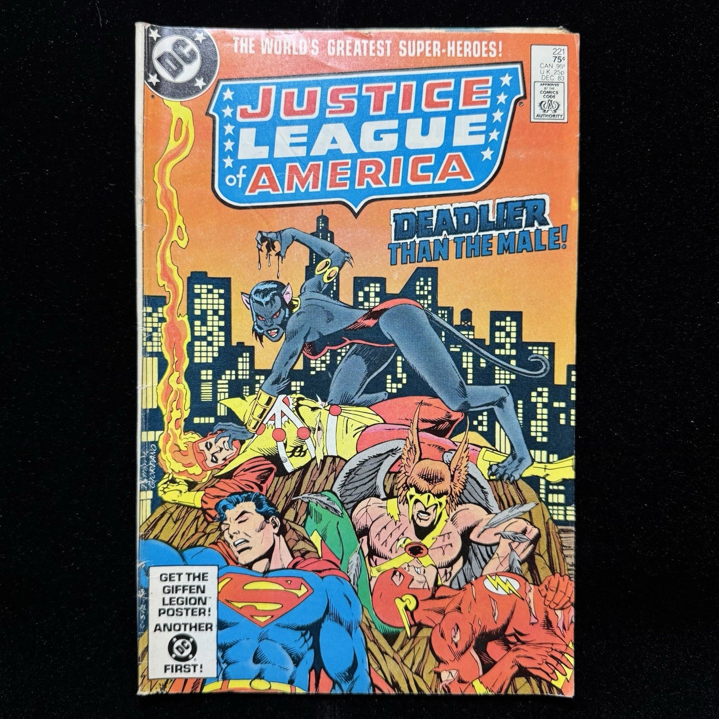 Justice League 221 - Bronze Age Dc Comics 1983