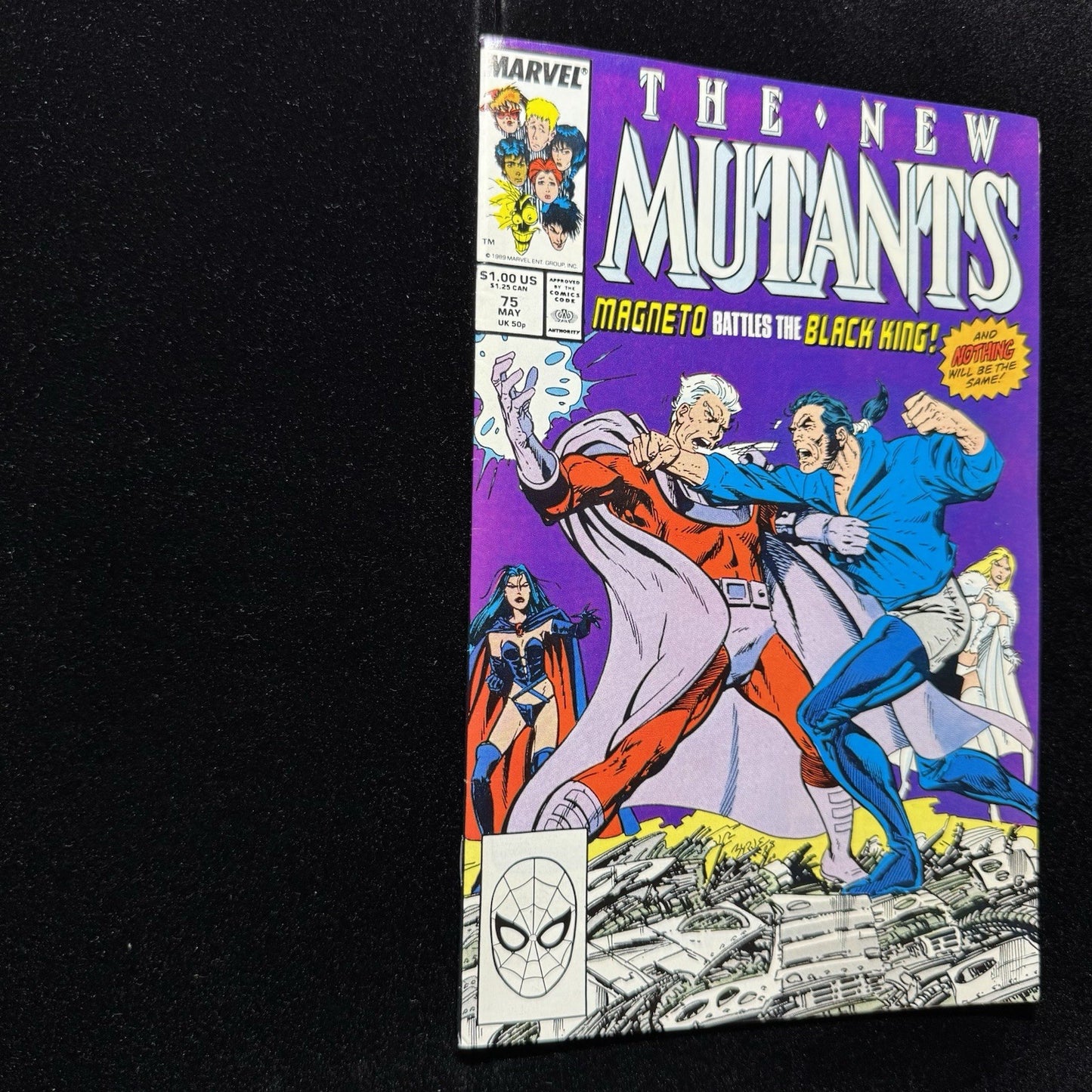 New Mutants 75 - Copper Age Marvel Comics 1989