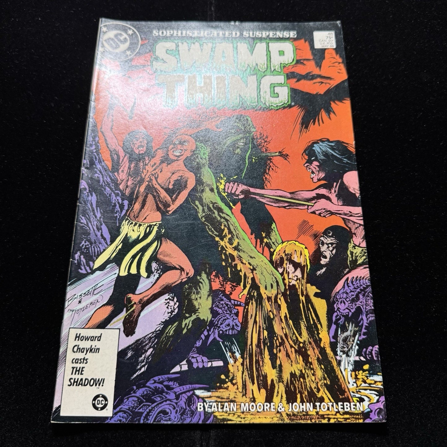 Saga Of The Swamp Thing 48 - Copper Age Dc Comics 1986