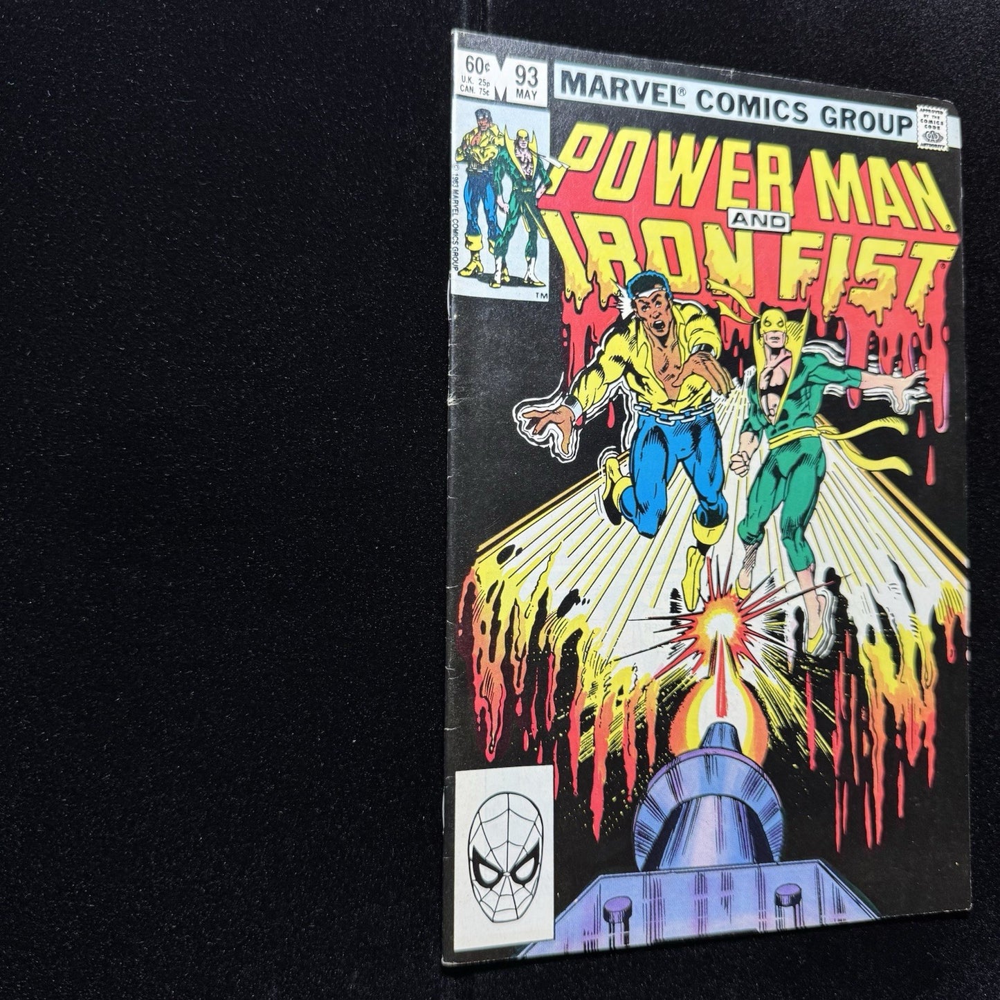 Power Man And Iron Fist 93 - 1st App Of Chemistro- Bronze Age Marvel Comics 1983