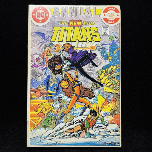 New Teen Titans Annual 1 - Bronze Age Dc Comics 1982