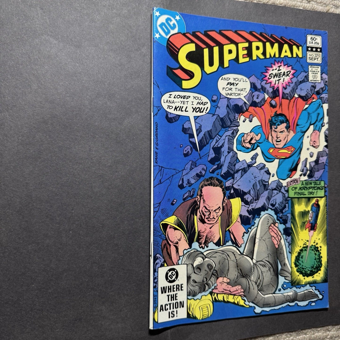 Superman 375 - Bronze Age Dc Comics 1982