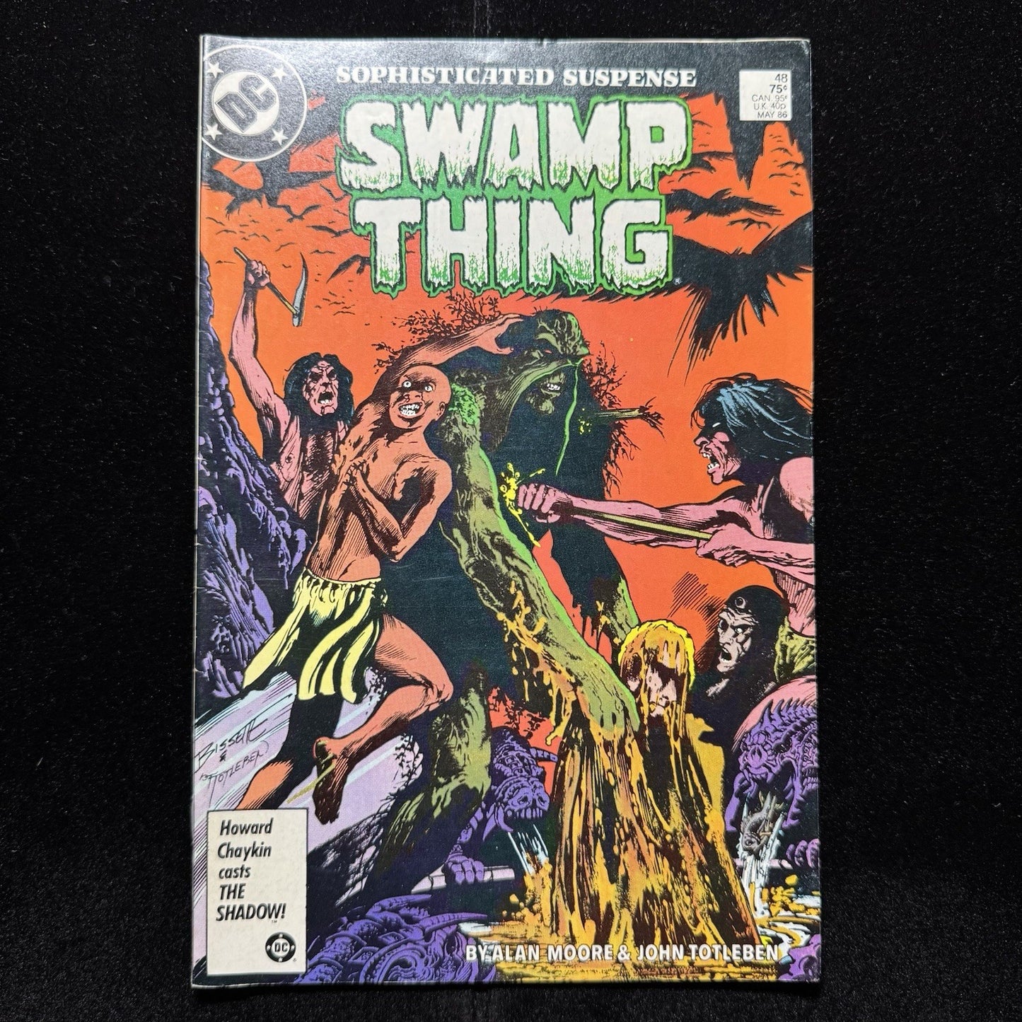 Saga Of The Swamp Thing 48 - Copper Age Dc Comics 1986