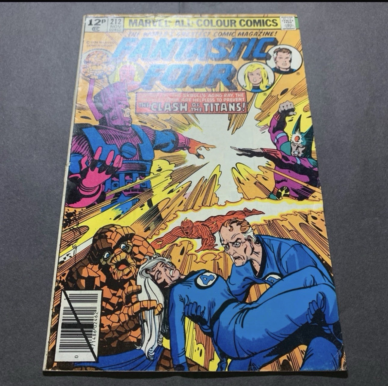 Fantastic Four 212/ Bronze Age marvel comics 1979