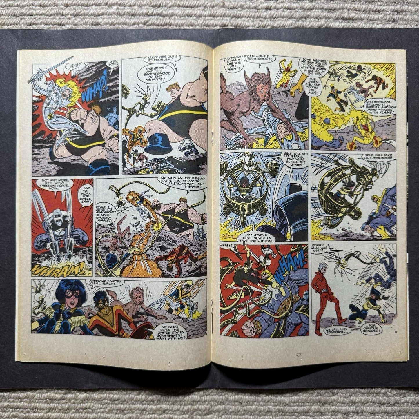New Mutants 65 - Debut Of Magik’s Suit Of Armor - Copper Age Marvel Comics 1988