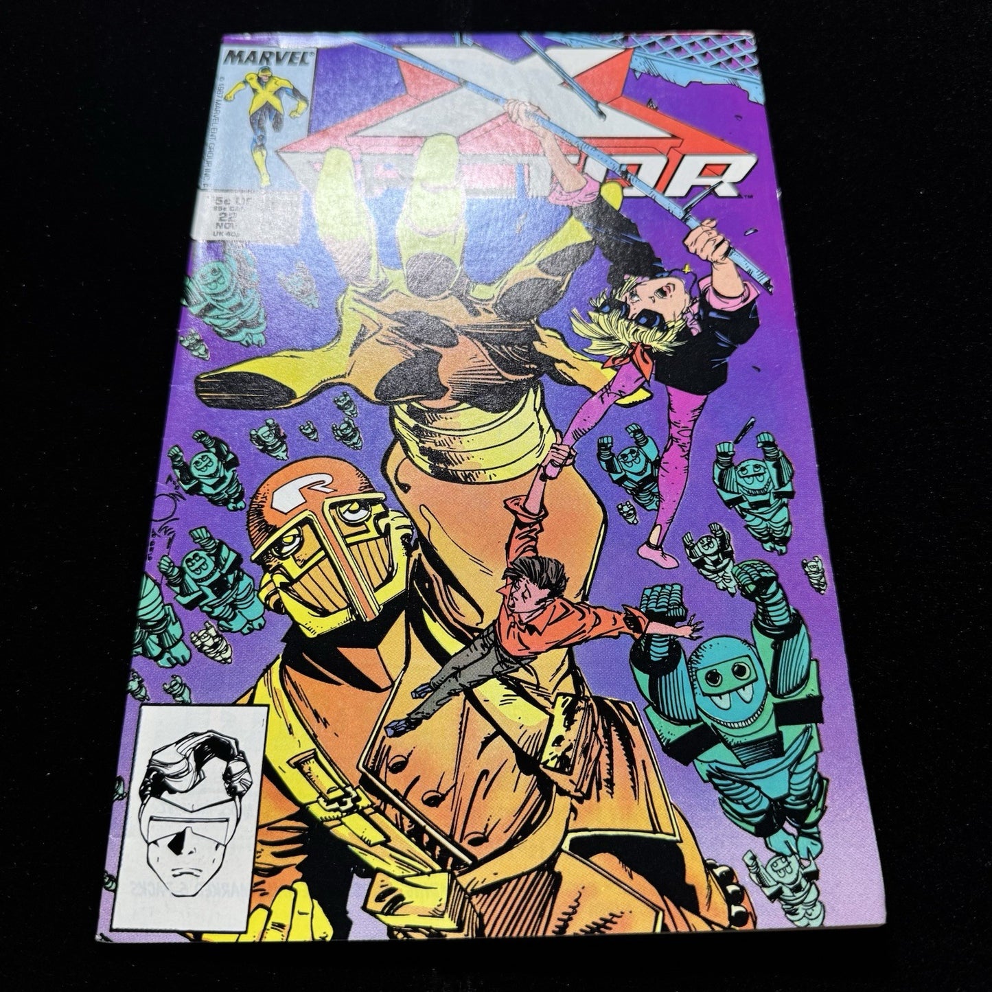 X-Factor 22 - 2nd Cameo App Of Horseman Death - Copper Age Marvel Comics 1987