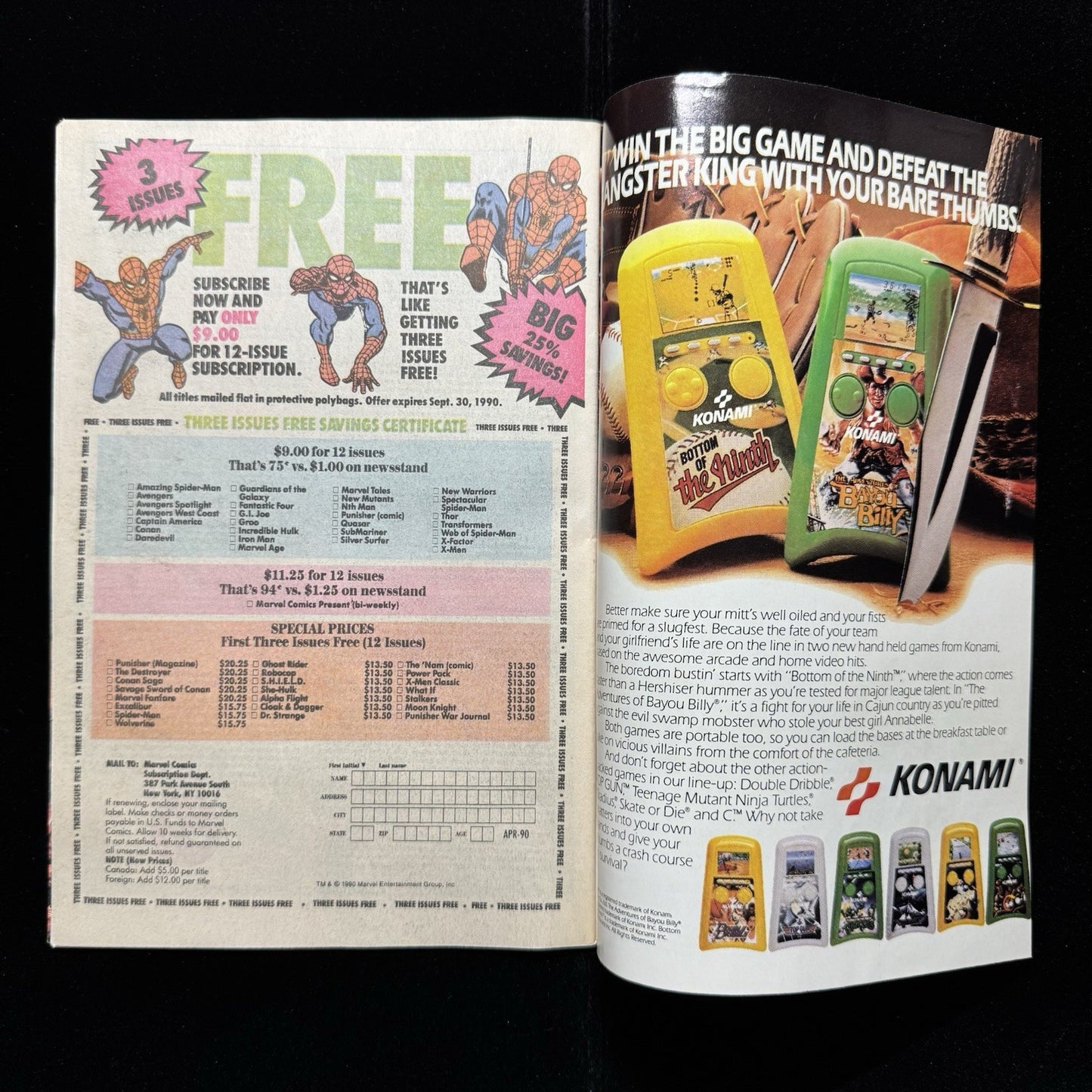 Web Of Spider-Man 65 - Copper Age Marvel Comics 1990