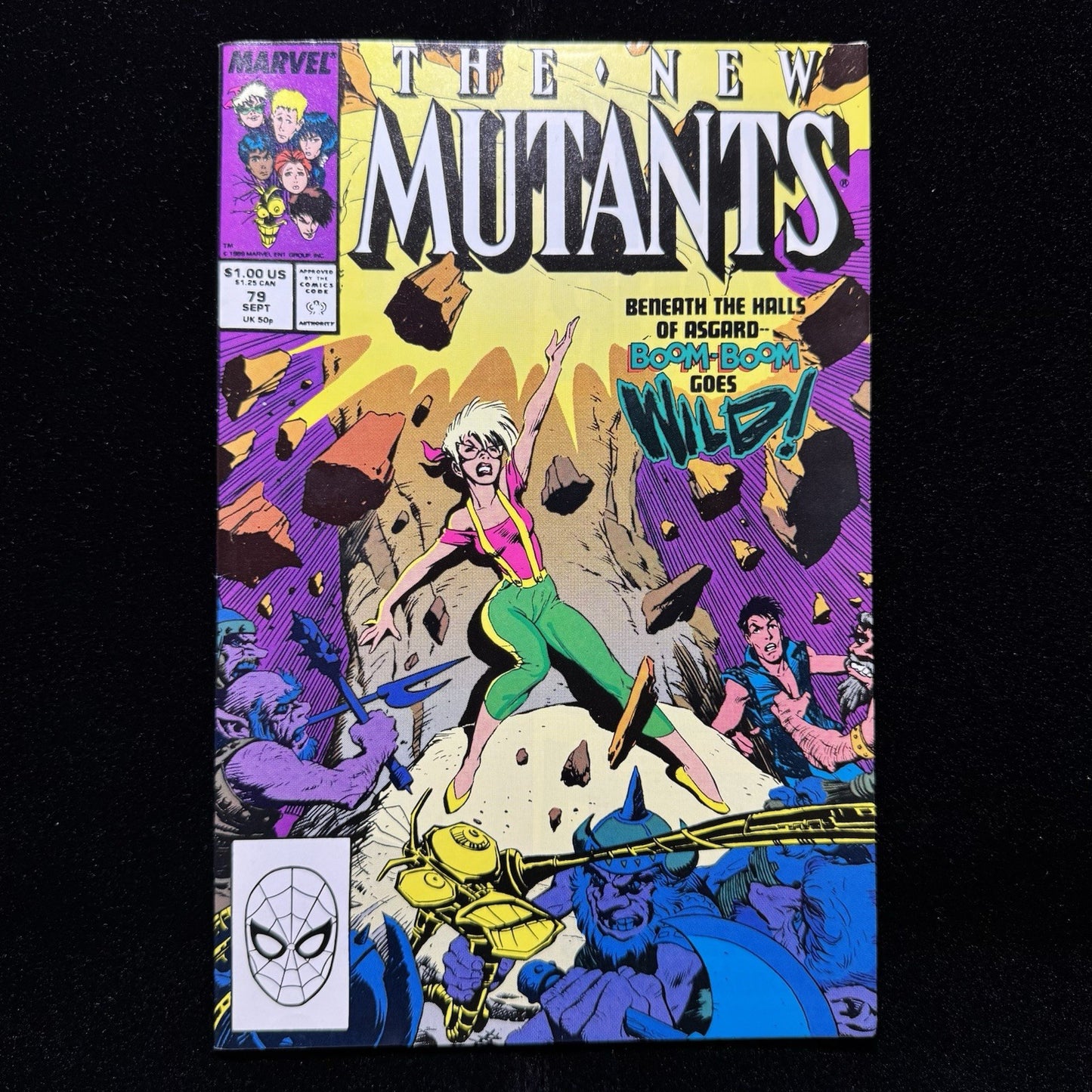 New Mutants 79 - Copper Age Marvel Comics 1989