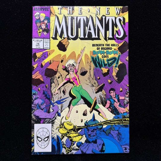 New Mutants 79 - Copper Age Marvel Comics 1989