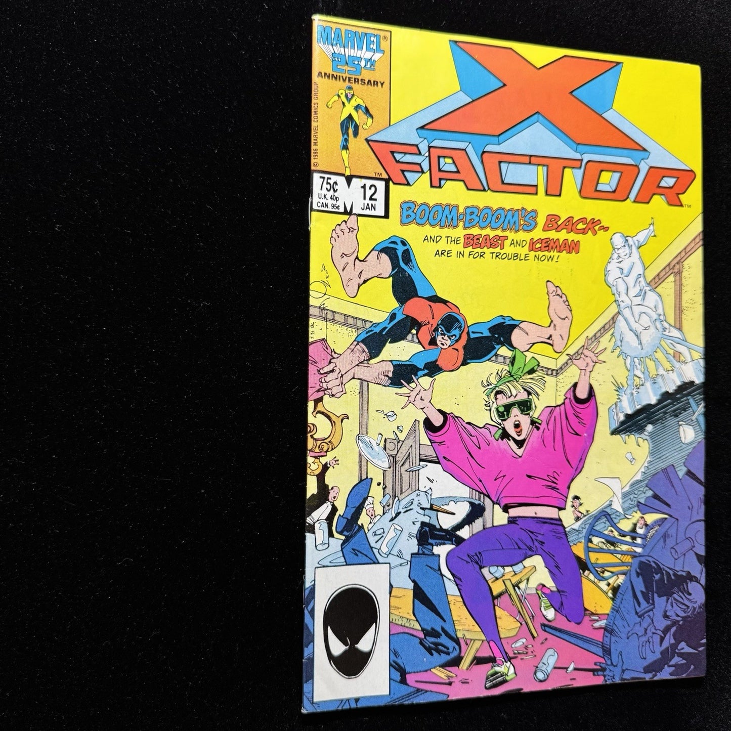 X-Factor 12 - 1st Appearance Of Autumn Rolfson - Copper Age Marvel Comics 1987