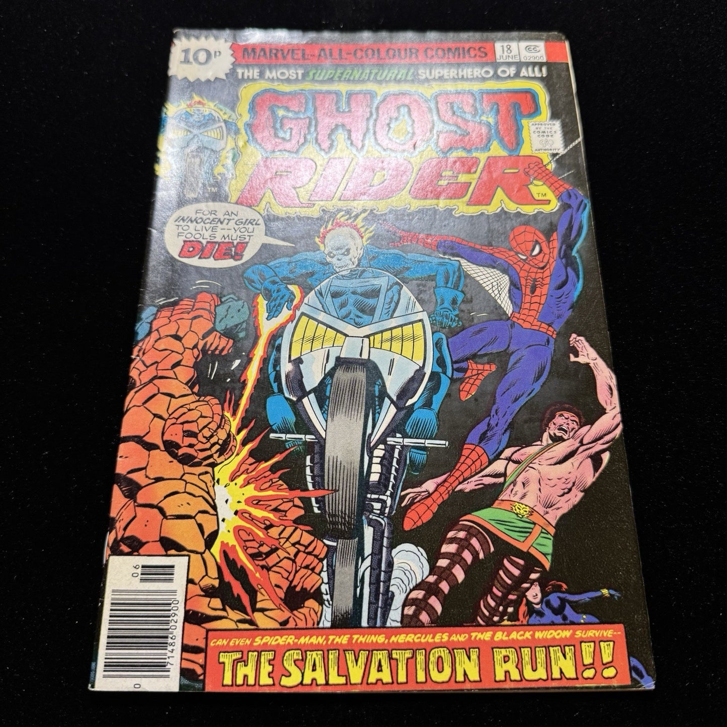 Ghost Rider 18 - Bronze Age Marvel Comics 1976