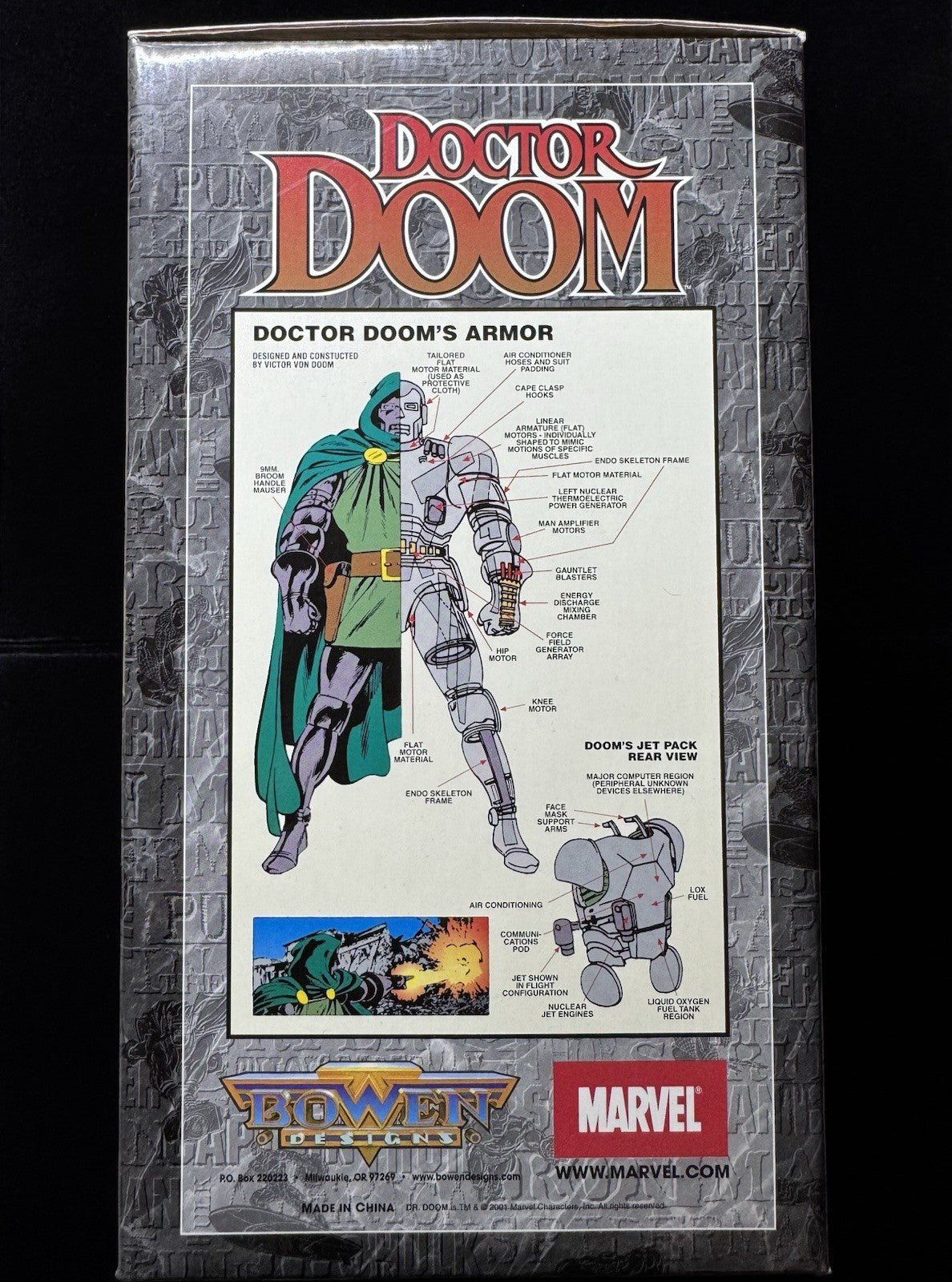 Bowen Designs - Doctor Doom Statue 1493/4000 Carl Surges Small Scale Figure 2001