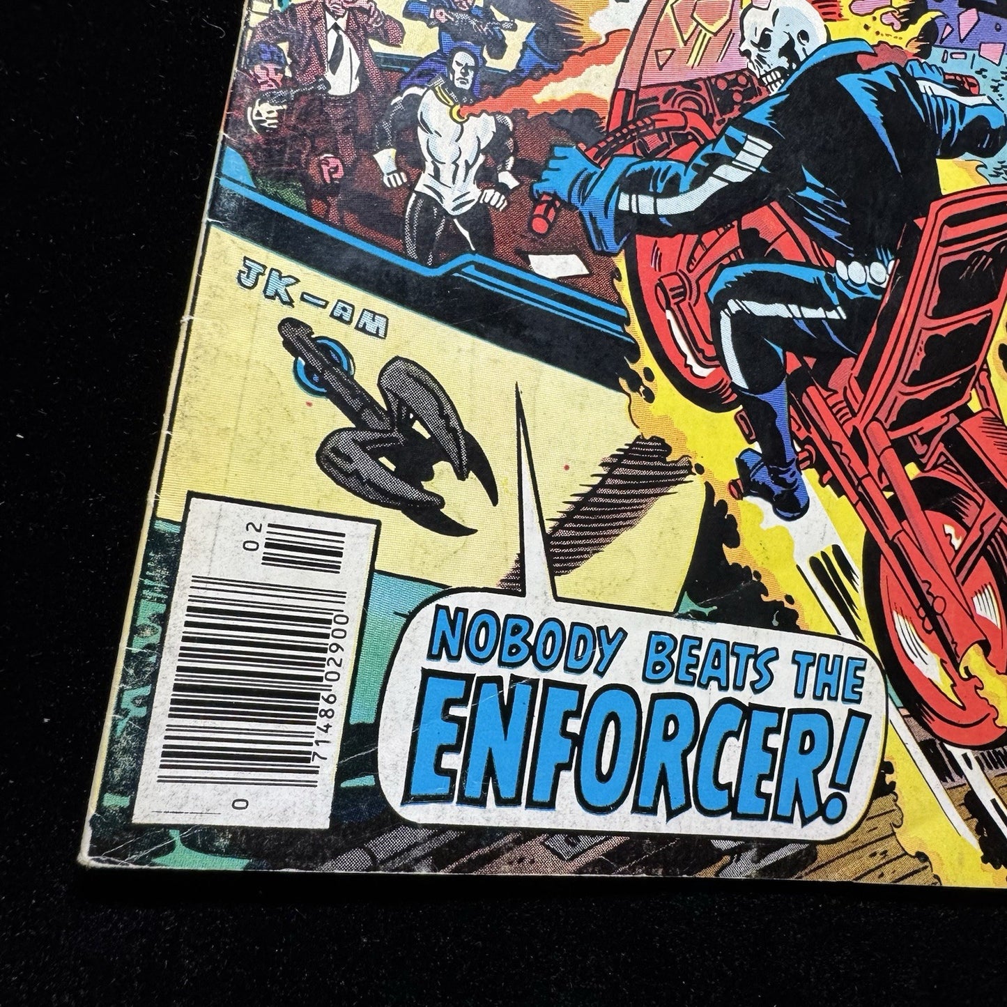 Ghost Rider 22 - 1st Appearance Of Enforcer - Bronze Age Marvel Comics 1977