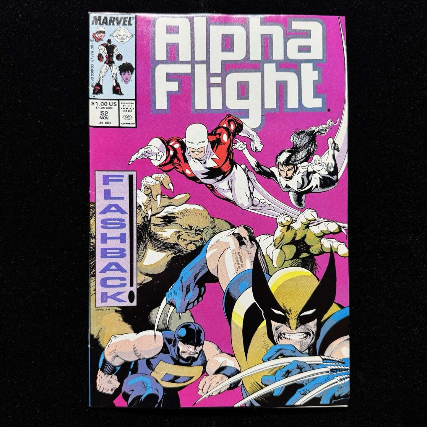 Alpha Flight 52 - Copper Age Marvel Comics 1987