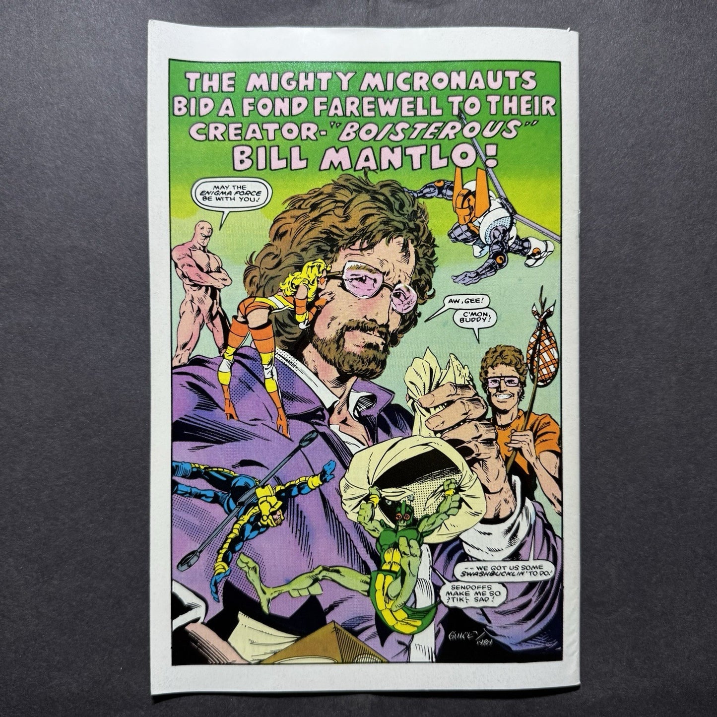 Micronauts 58 - Copper Age Marvel Comics 1984
