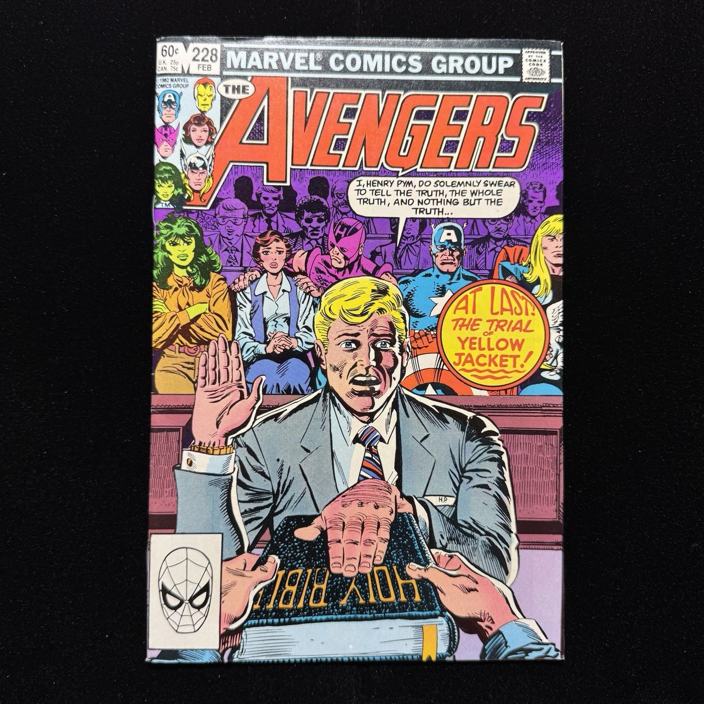 Avengers 228 - 3rd Appearance Of Monica Rambeau - Bronze Age Marvel Comics 1983