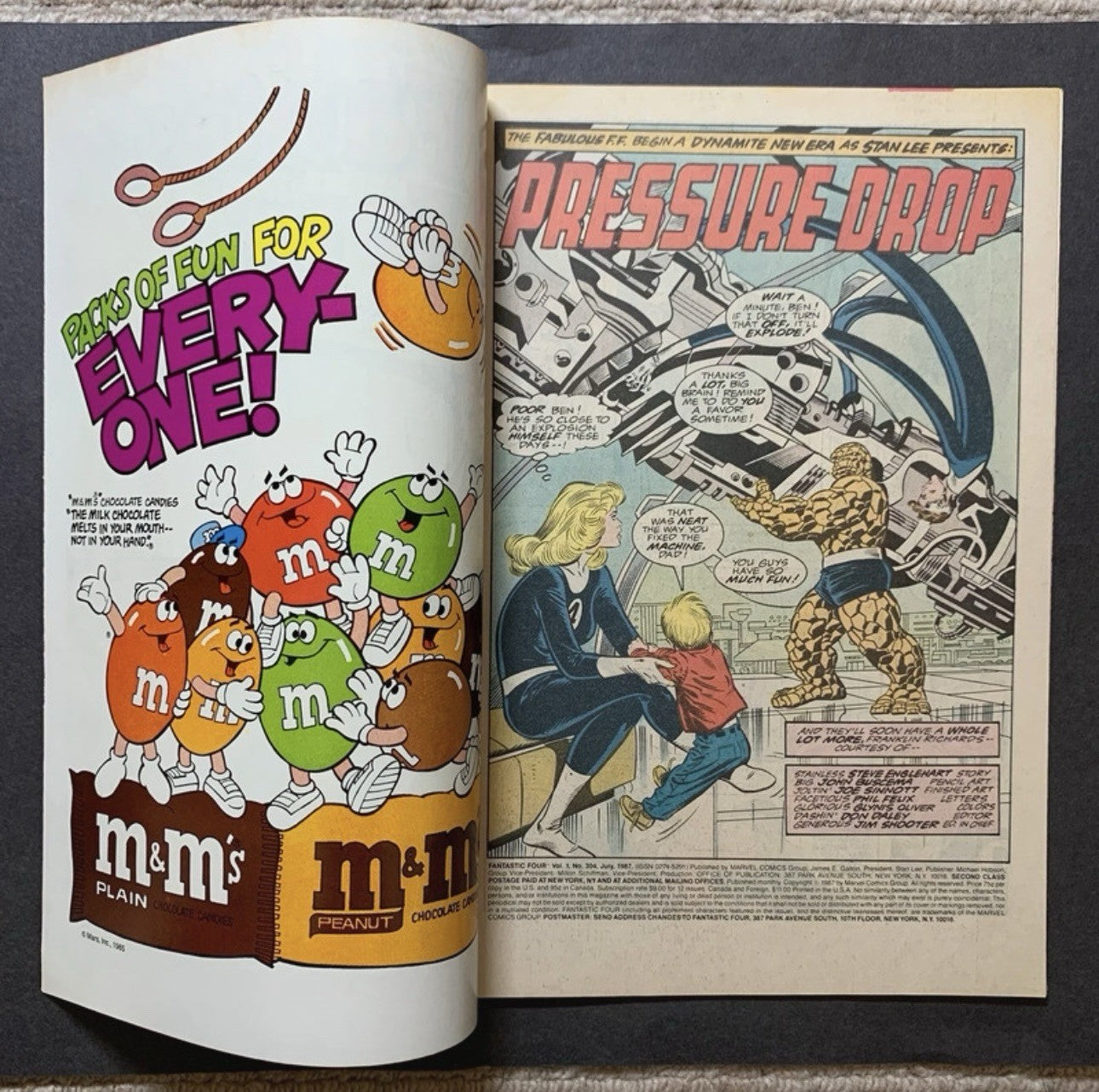 Fantastic Four 304/ copper age marvel comics
