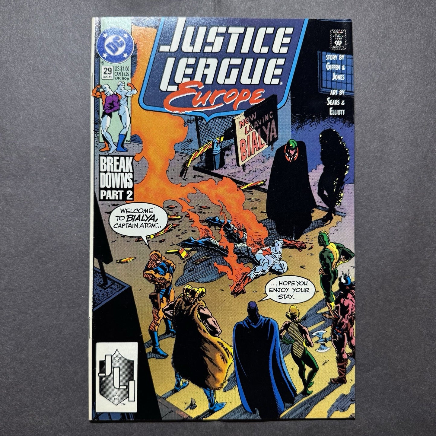Justice League Europe 29/ Copper Age Dc comics 1991