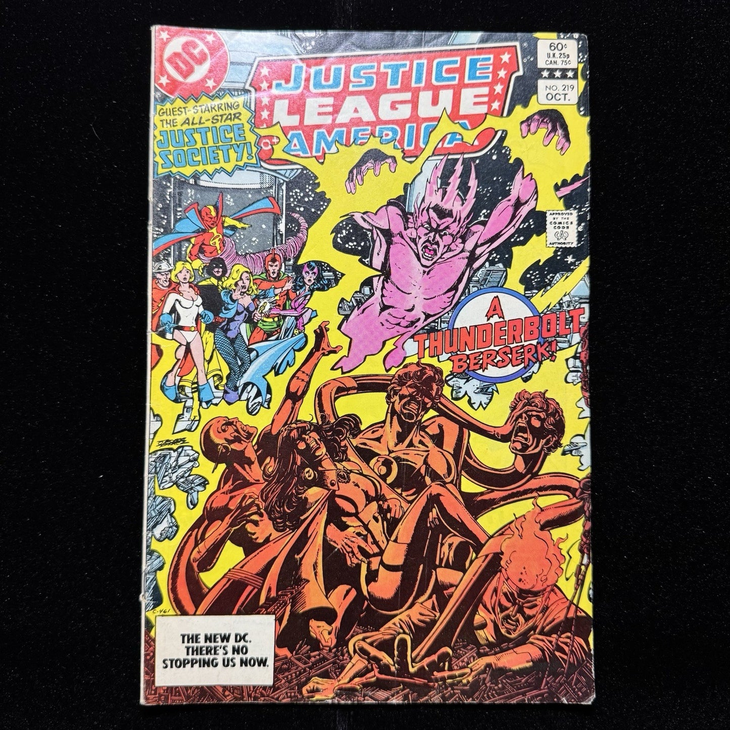 Justice League 219 - Bronze Age Dc Comics 1983
