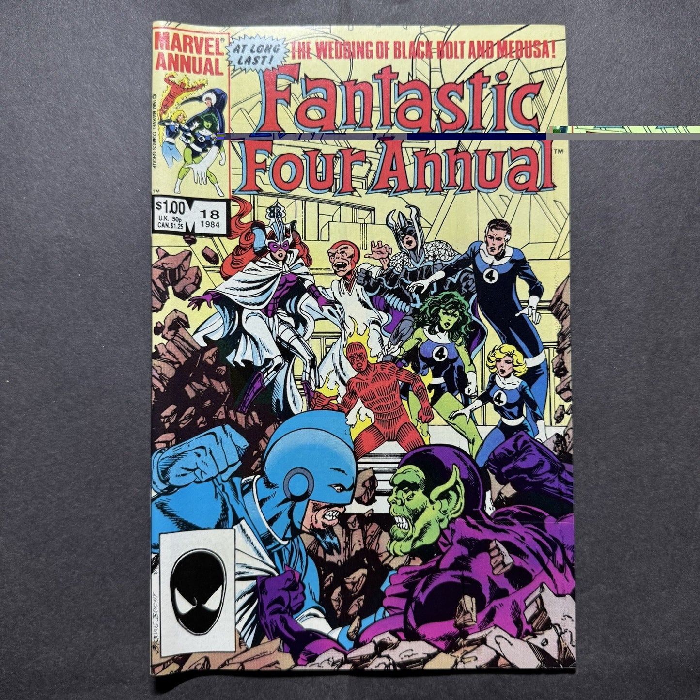 Fantastic Four Annual 18 - Copper Age Marvel Comics 1984