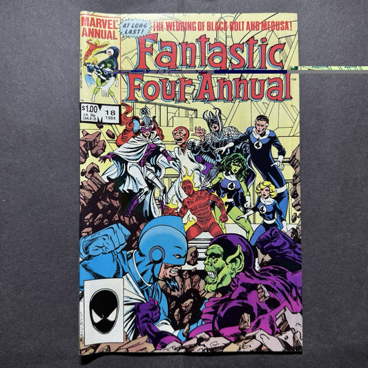 Fantastic Four Annual 18 - Copper Age Marvel Comics 1984