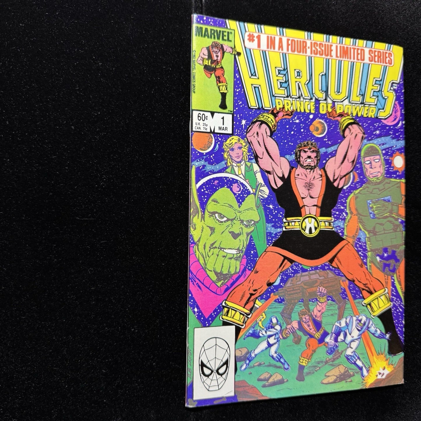 Hercules: Prince Of Power 1-4 - Full Set - Copper Age Marvel Comics 1984