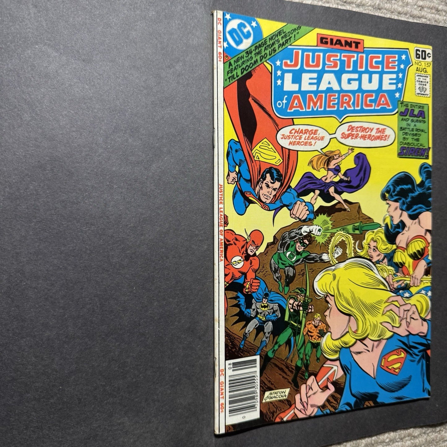 Justice League 157 - Bronze Age Dc Comics 1978