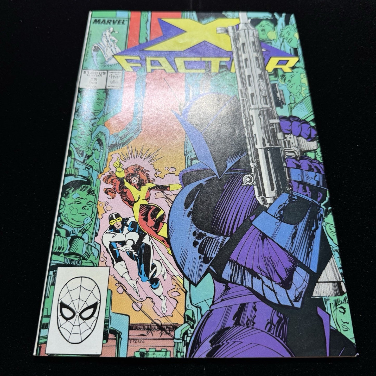 X-Factor 35 - Origin Of Cyclops - Copper Age Marvel Comics 1988