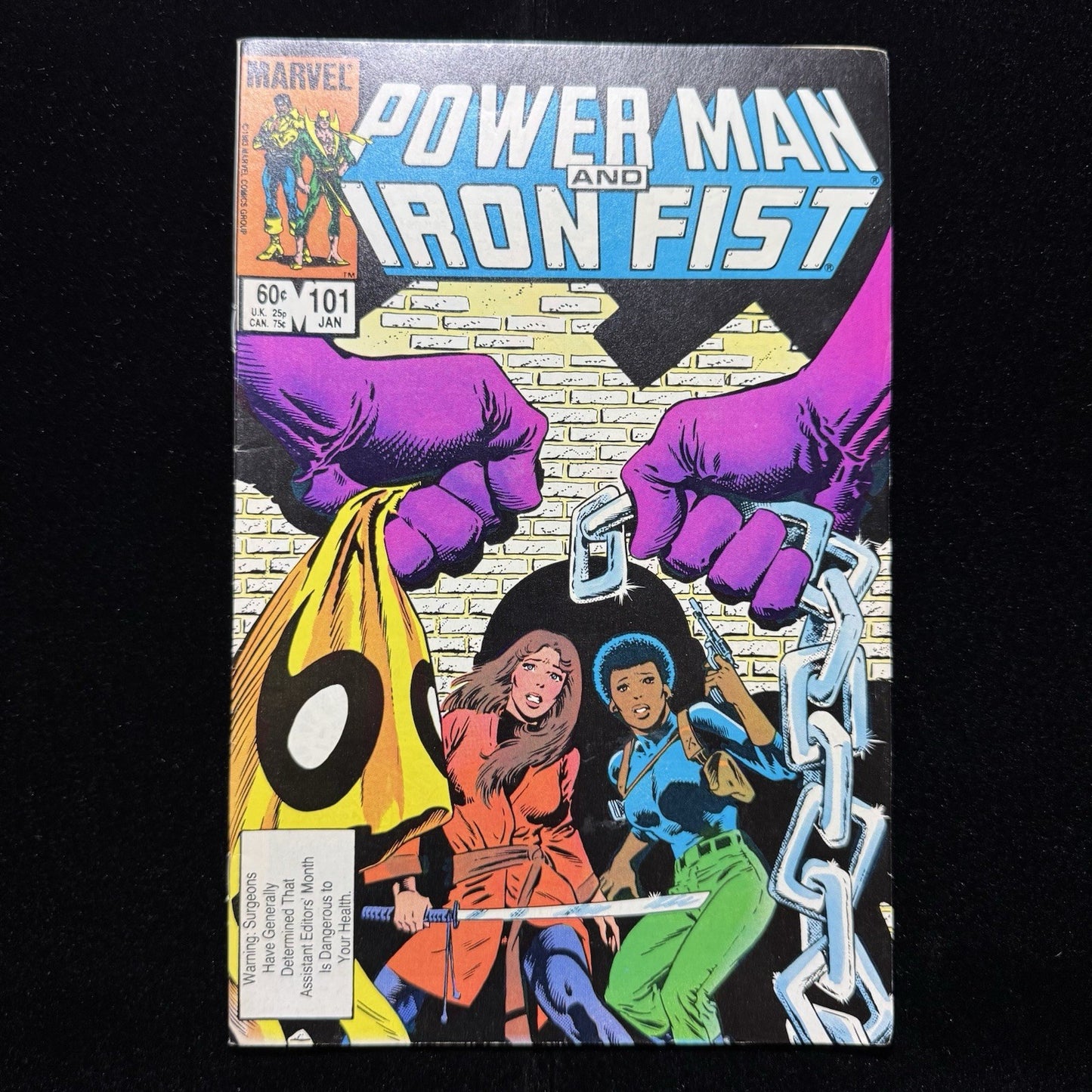 Power Man And Iron Fist 101 - Copper Age Marvel Comics 1984
