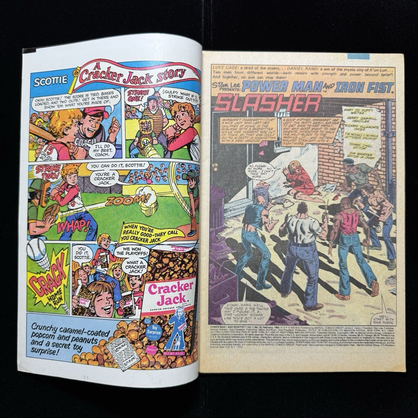 Power Man And Iron Fist 78 - 3rd App Of Sabretooth - Bronze age Marvel 1982